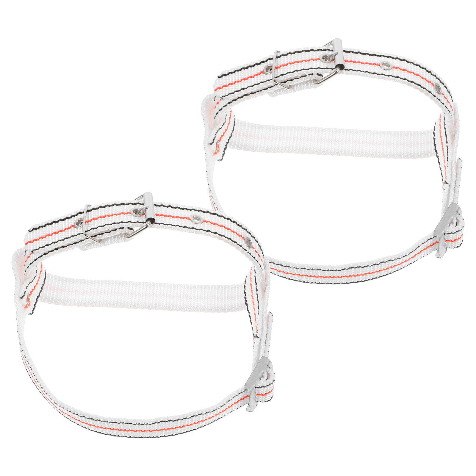 Harness Climbing Adjustable - 2個入り ラインマンヒールストラップ ポールクライミング安全装備 調節可能な足安定ハーネス 滑り止めクライミングサポート 屋外作業用