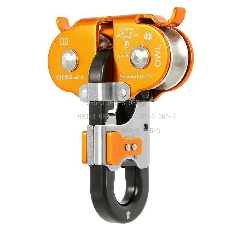 Outdoor Adventure Zipline - ​ ​ ダブルプーリー高高度ジップラインシステム、ジャングルアドベンチャー＆屋外救助作業用ヘビーデューティーロープウェイプーリー ​ ​