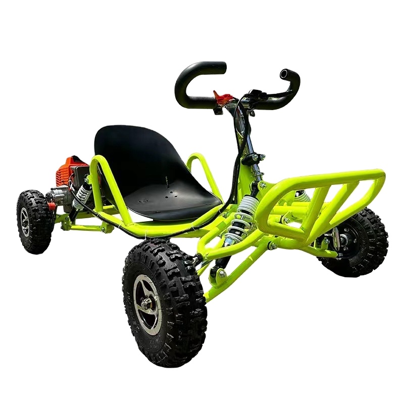 Outdoor Adventure Utv - スロットルペダルカート、全地形対応UTVビーチラフティングバイク、2ストロークエンジン搭載、時速35km、アウトドアアドベンチャーに最適