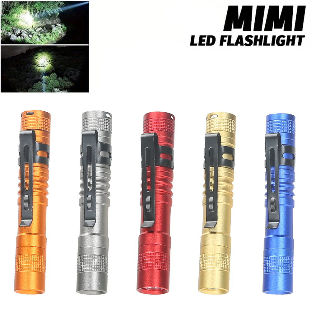 ミニポータブル LED ペンライト クリップ付き 超高輝度  - Outdoor Adventure Trips のレビューと価格