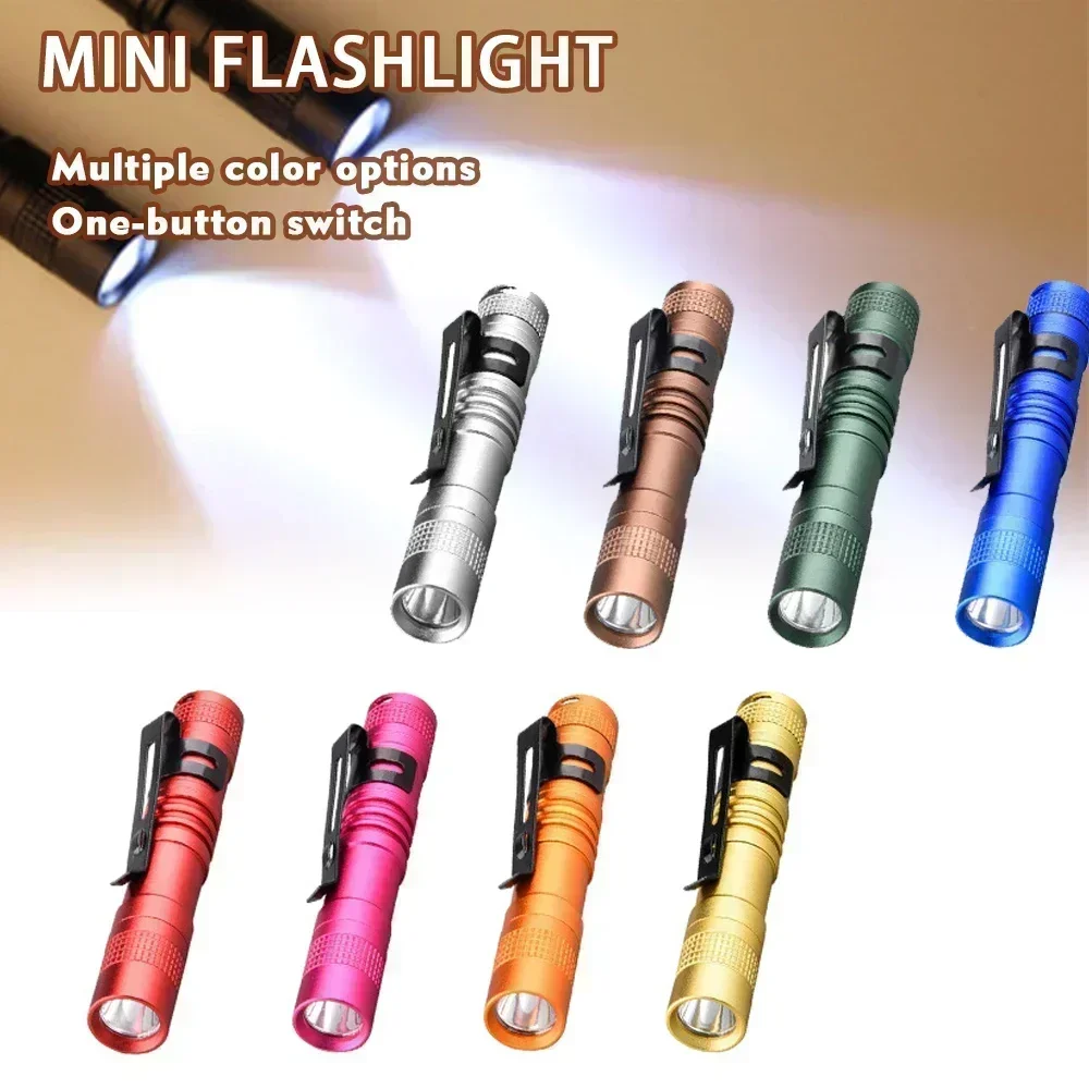 ミニポータブル LED ペンライト クリップ付き 超高輝度  - Outdoor Adventure Trips のレビューと価格