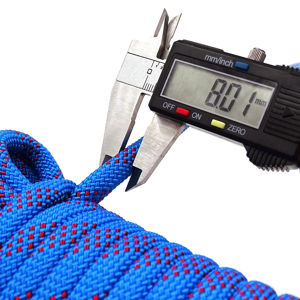 50 メートル静的クライミングロープ 8 ミリメートル屋外サ - Rope Climbing Static のレビューと価格