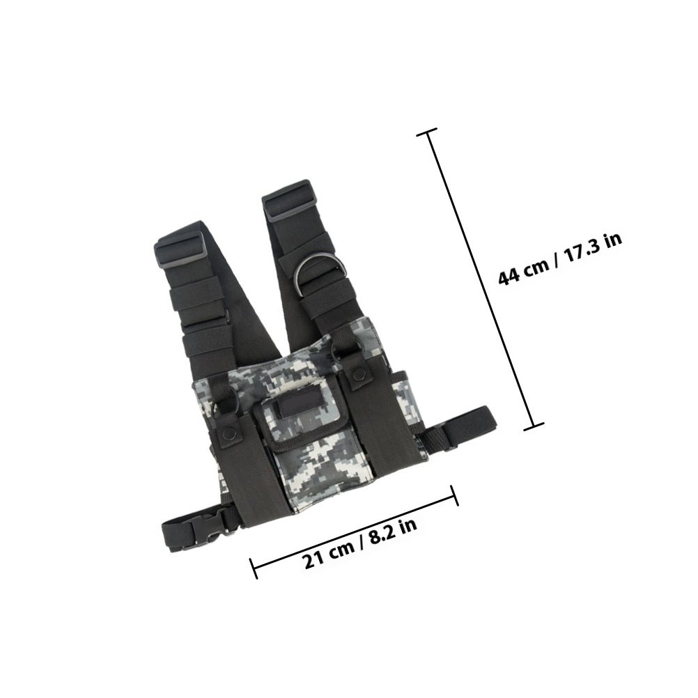高耐久性ラジオチェストハーネスバッグ アウトドアスポーツ ハ - Harness Climbing Adjustable のレビューと価格