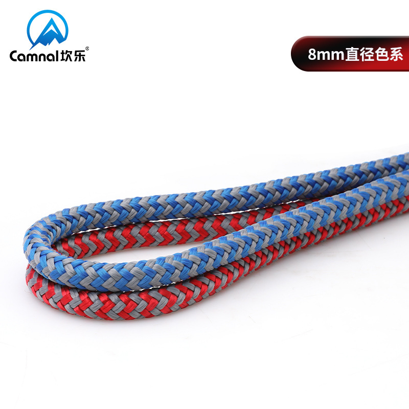 5m-Φ: 8mm/11.5mm-高温耐性ノットロープ、屋外 - Rope Climbing Static のレビューと価格