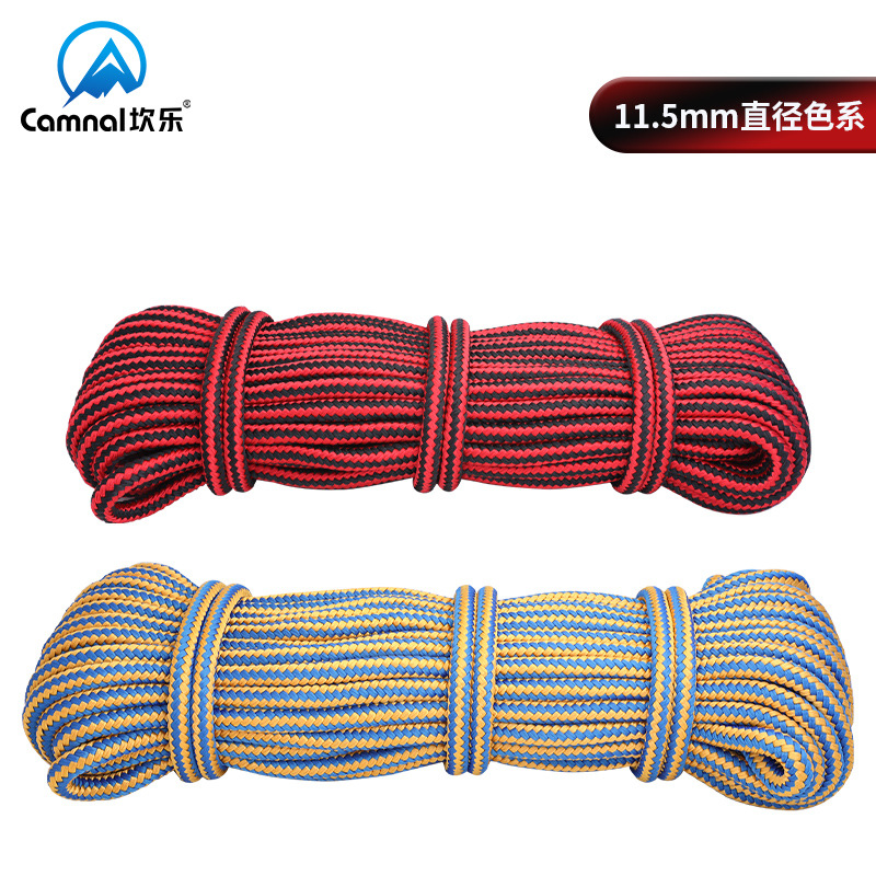 5m-Φ: 8mm/11.5mm-高温耐性ノットロープ、屋外 - Rope Climbing Static のレビューと価格