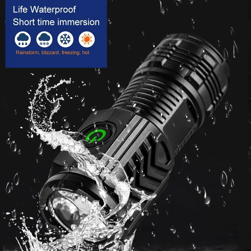ポータブルミニ 3 LED ハンドヘルド懐中電灯強力な指先ト - Outdoor Adventure Trips のレビューと価格
