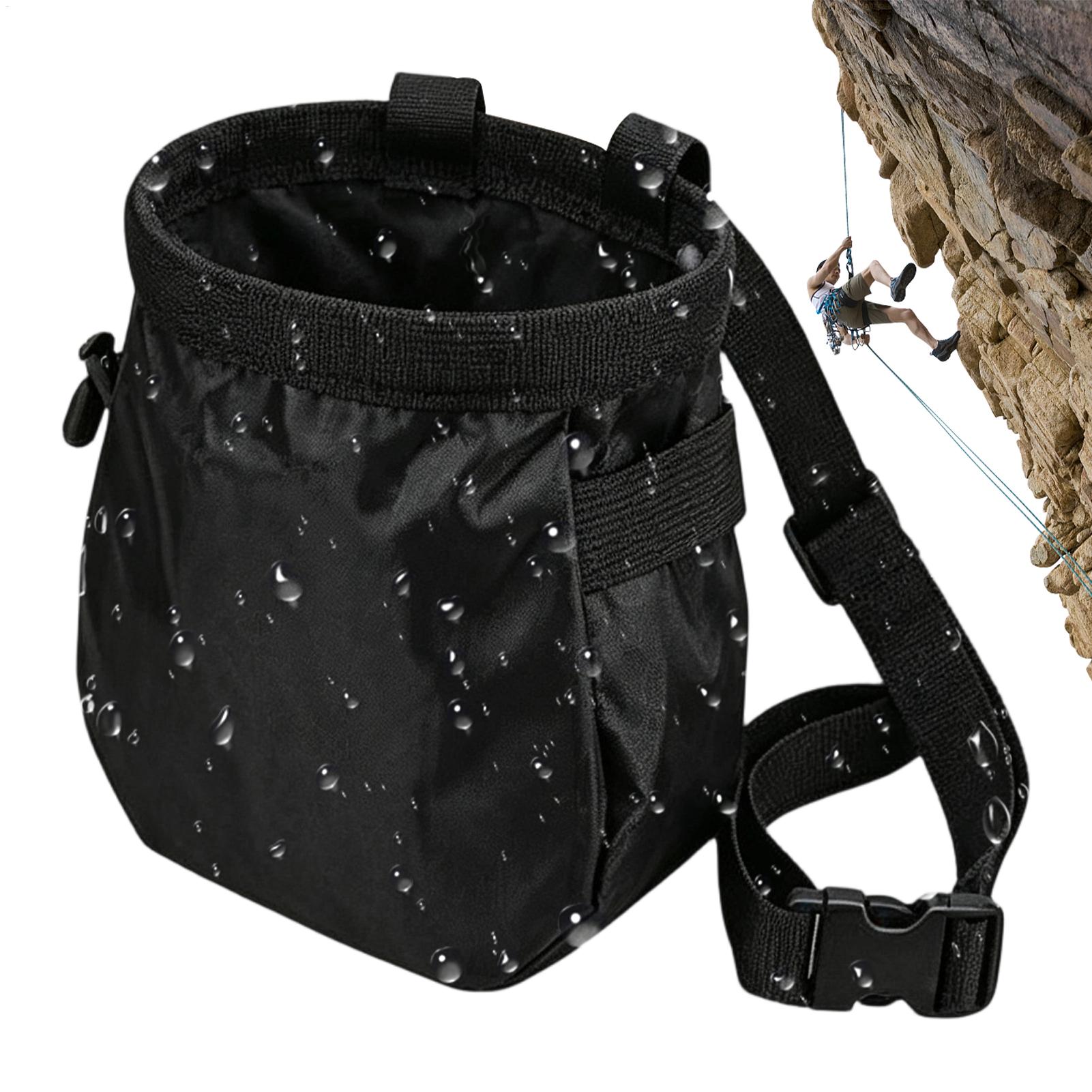 ロッククライミングチョークバッグ 防水巾着ポーチ ポケット＆ - Chalk Bag Bouldering のレビューと価格