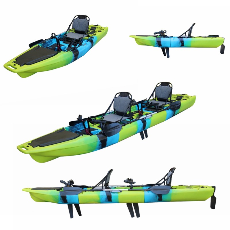 一人乗りレクリエーションカヤック 頑丈な船体 アウトドアウォ - Outdoor Adventure Recreation のレビューと価格