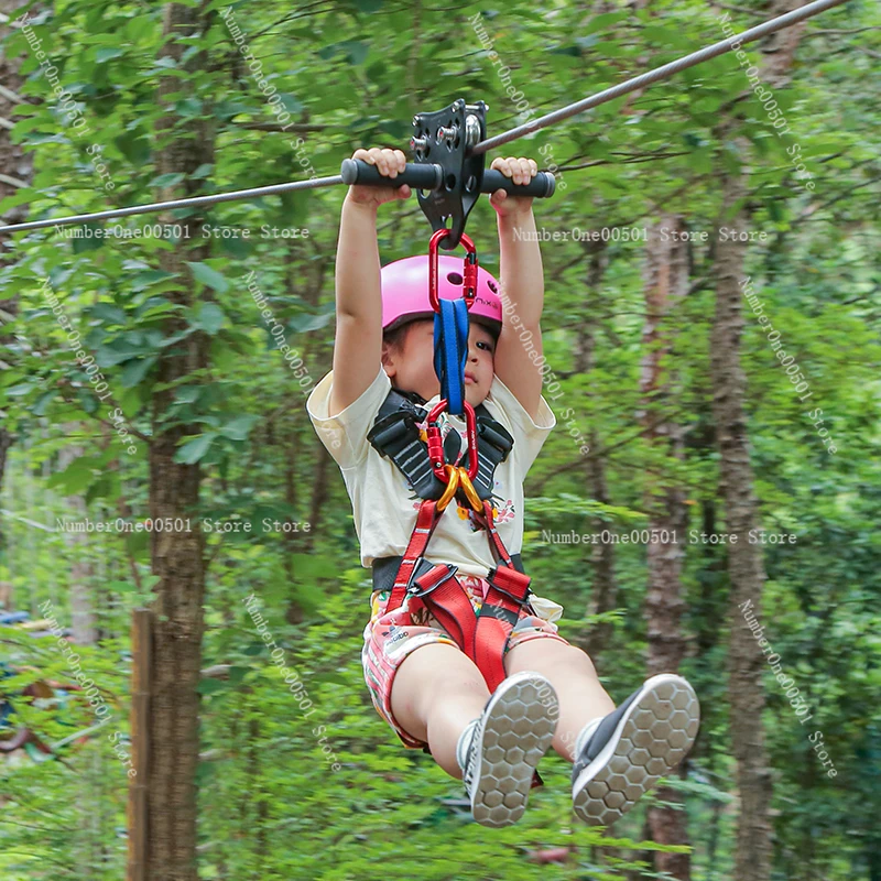 子供用ジップラインキット、遊び場プーリーシステム、屋外アドベ - Outdoor Adventure Zipline のレビューと価格