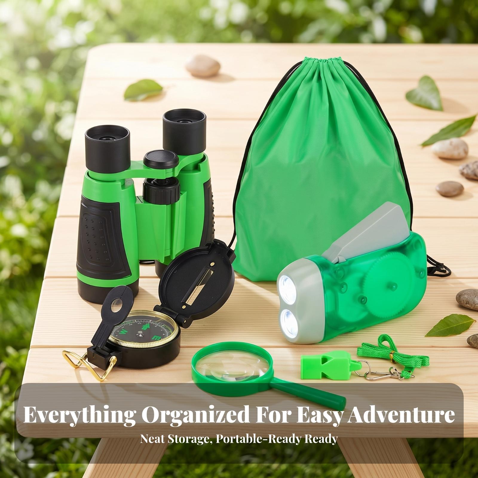 折りたたみ式子供用アウトドアアドベンチャーキット半透明プレイ - Outdoor Adventure Kit のレビューと価格