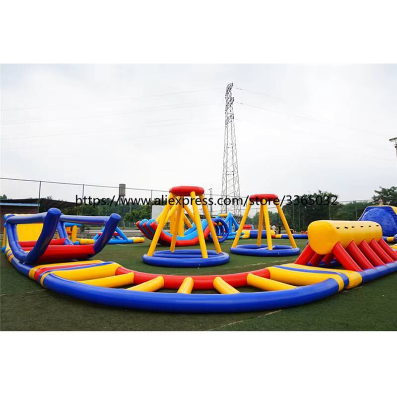 商業用大型インフレータブル水上公園アドベンチャー インフレー - Outdoor Adventure Recreation のレビューと価格
