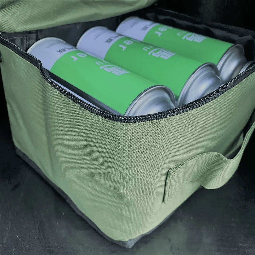 ガス缶バッグ収納袋通気性耐候性旅行キャンプアドベンチャーアウ - Outdoor Adventure Activities のレビューと価格