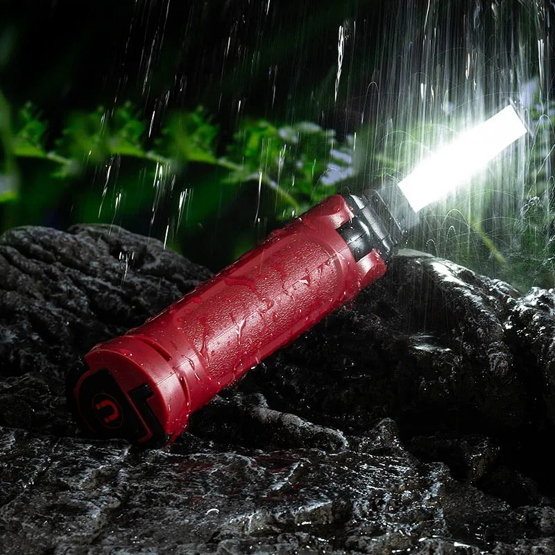COB LED ワークライト充電式折りたたみ懐中電灯屋外キャ - Outdoor Adventure Trips のレビューと価格