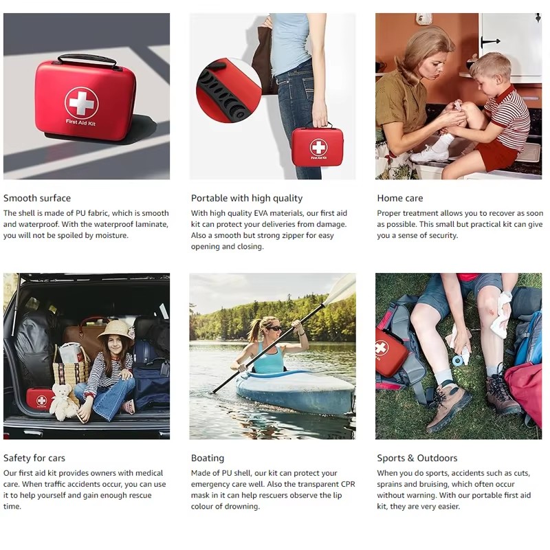 アウトドアアドベンチャー、ハイキング、車での旅行、キャンプ用 - Outdoor Adventure Kit のレビューと価格