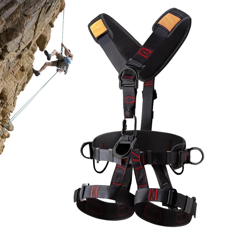 全身屋根ハーネス 5 点安全ベルト調節可能なバックル付き取り - Harness Climbing Adjustable のレビューと価格