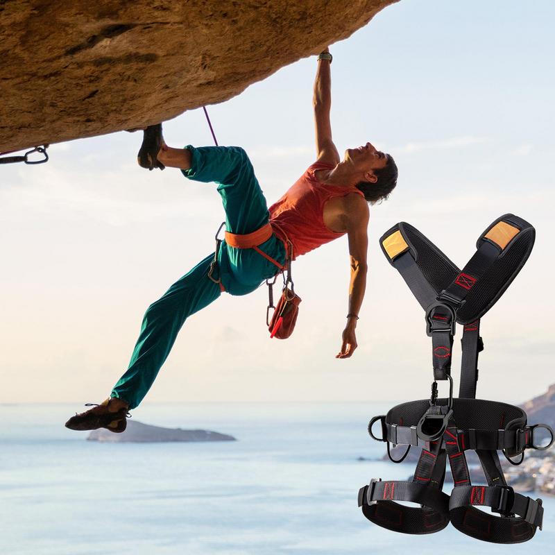 全身屋根ハーネス 5 点安全ベルト調節可能なバックル付き取り - Harness Climbing Adjustable のレビューと価格
