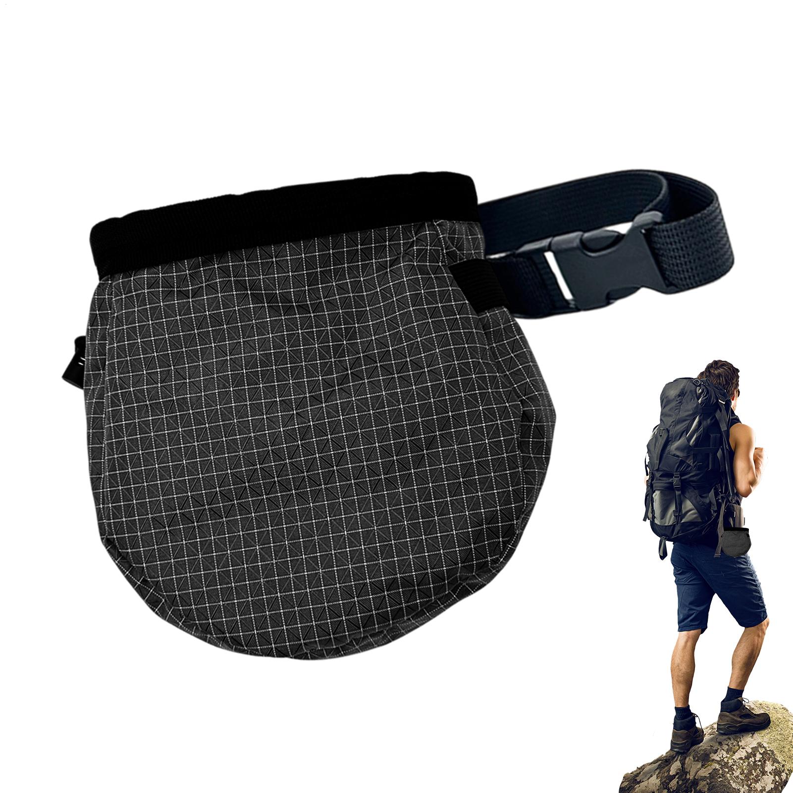 防水ポータブルボルダリングチョークバッグ、調節可能なウエスト - Chalk Bag Bouldering のレビューと価格