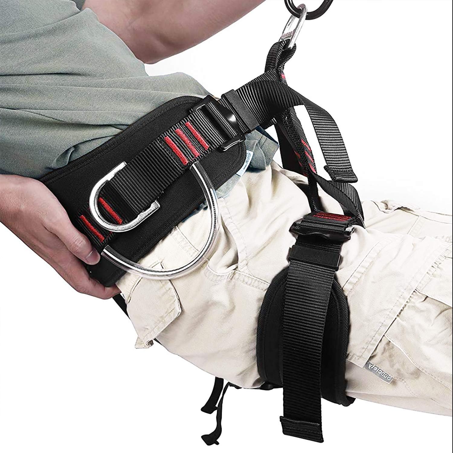 調整可能なクライミングハーネス（消防救助、ロッククライミング - Harness Climbing Adjustable のレビューと価格