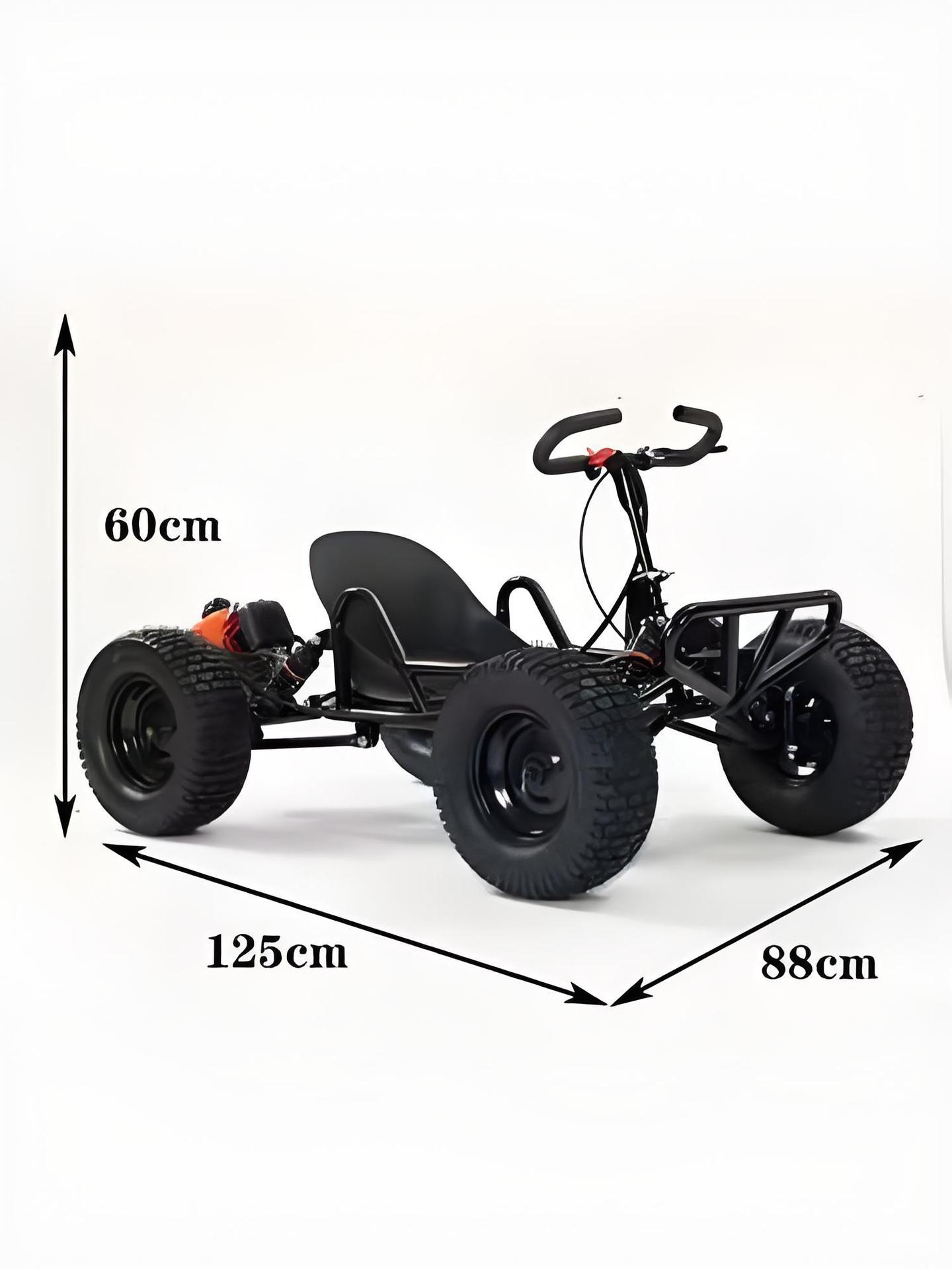 新型ガスペダルゴーカート、全地形対応UTVビーチドリフトバイ - Outdoor Adventure Utv のレビューと価格