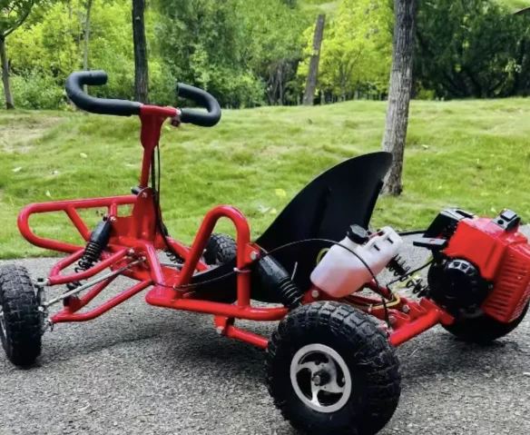 新型80ccガソリンペダルゴーカート全地形対応UTVビーチド - Outdoor Adventure Utv のレビューと価格