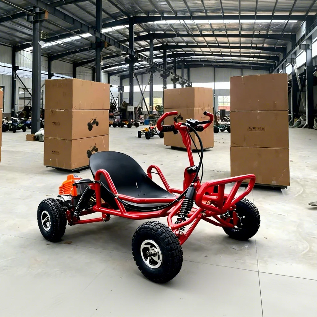 新型80ccガソリンペダルゴーカート全地形対応UTVビーチド - Outdoor Adventure Utv のレビューと価格