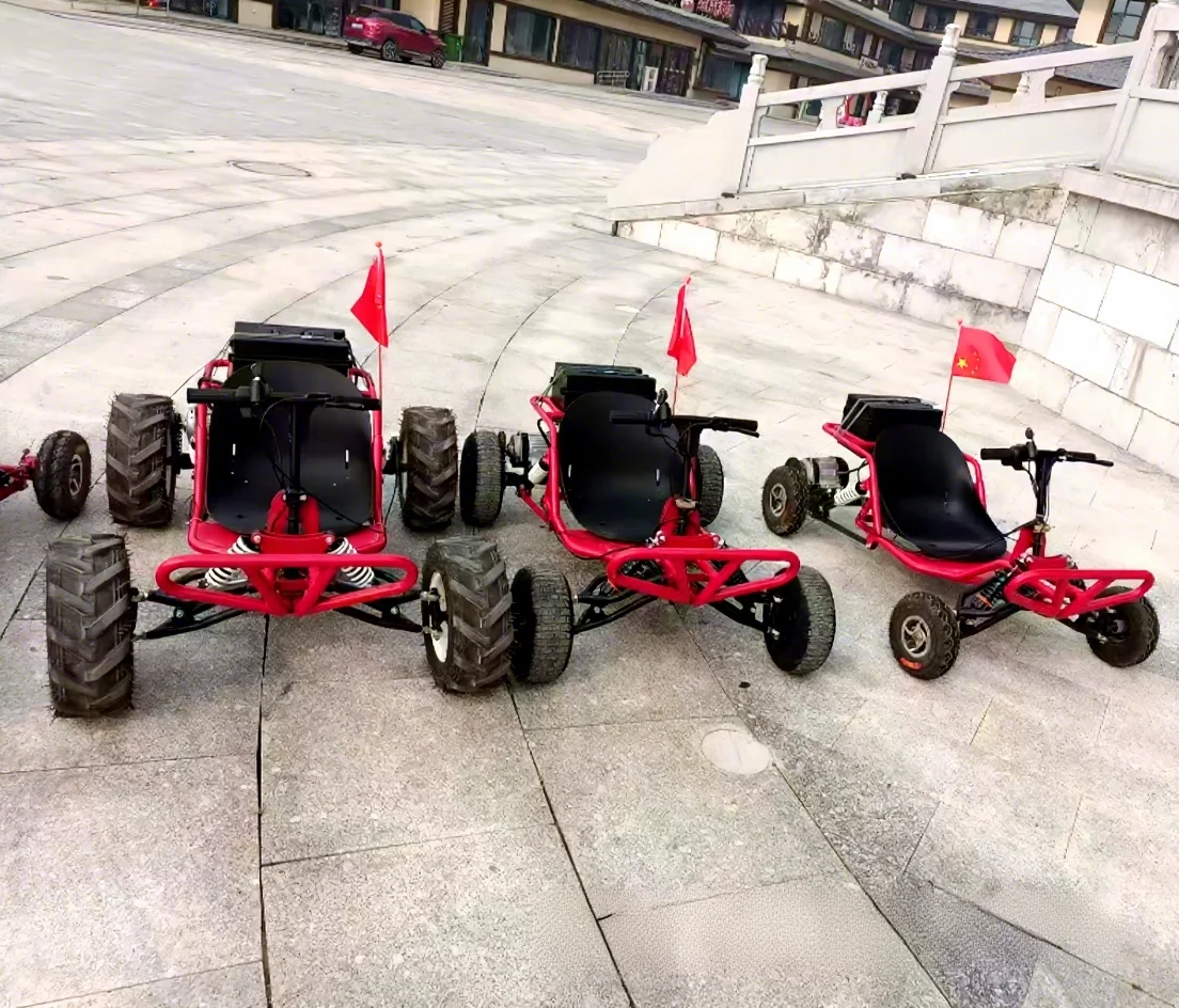 新型80ccガソリンペダルゴーカート全地形対応UTVビーチド - Outdoor Adventure Utv のレビューと価格