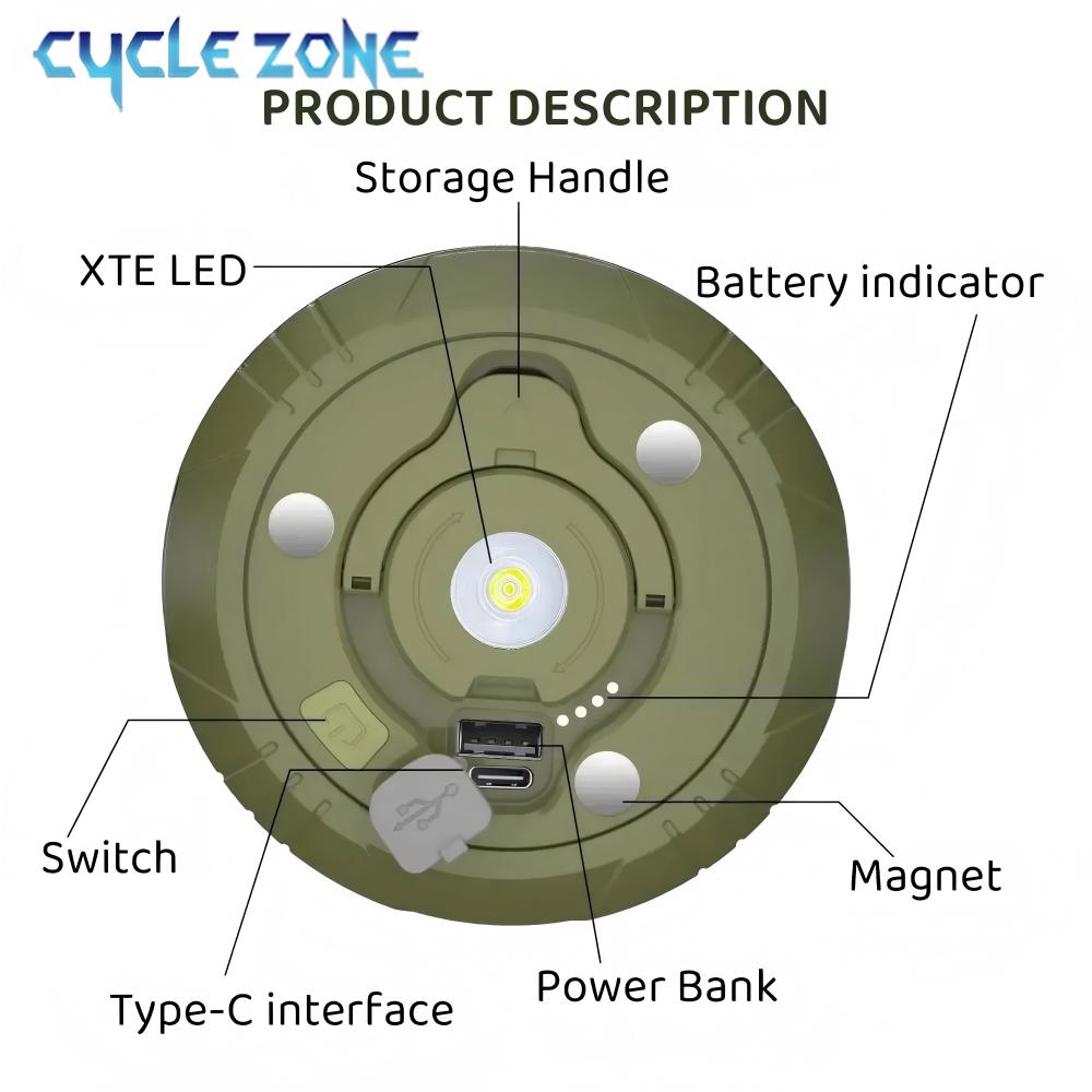 LED キャンプランプ リールストリップライト雰囲気ライト  - Outdoor Adventure Hunt のレビューと価格