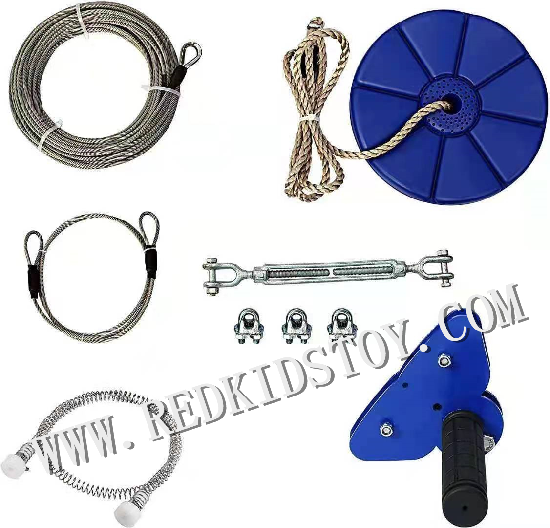 送料無料 CTSC 95フィート（30メートル）ジップライン - Outdoor Adventure Zipline のレビューと価格