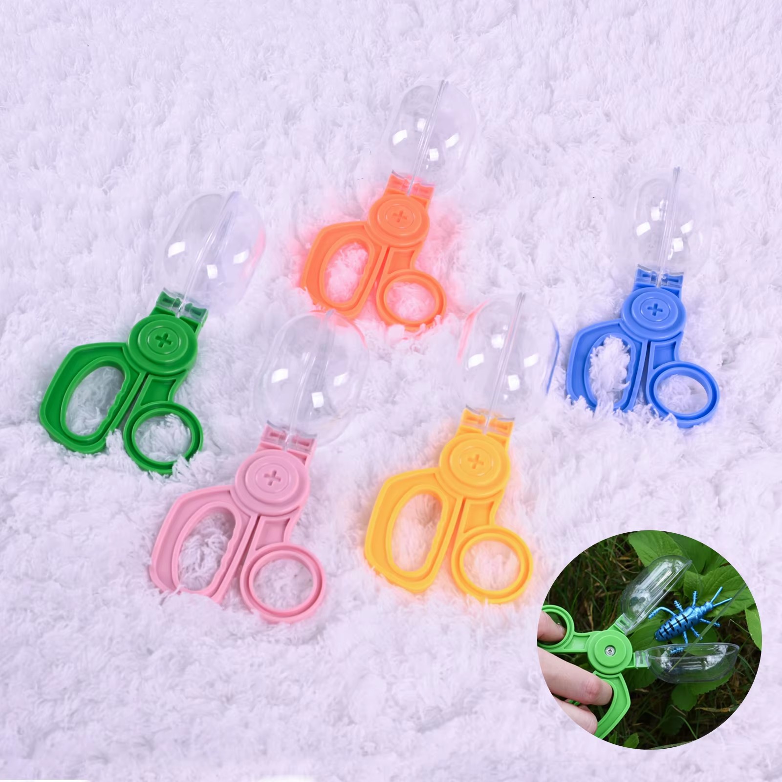 アドベンチャー昆虫カプセルクリップおもちゃアクセサリー、試験 - Outdoor Adventure Activities のレビューと価格