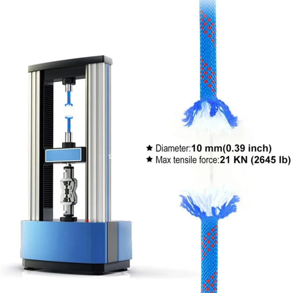 10 ミリメートルロッククライミングロープ 10 メートル屋 - Rope Climbing Static のレビューと価格
