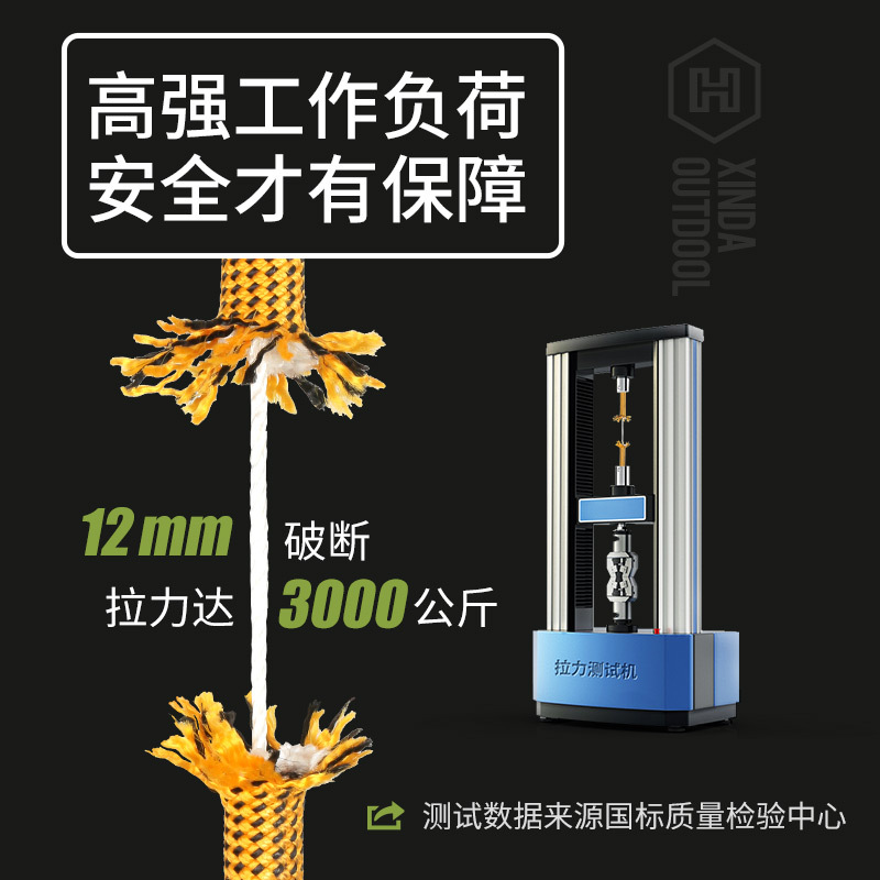 5m-Φ:10.5mm/12mm、静的ロープ、アウトドアクラ - Rope Climbing Static のレビューと価格