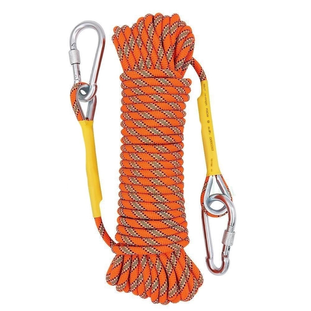 厚みのある10mm安全ライフロープ高強度静的クライミングロー - Rope Climbing Static のレビューと価格