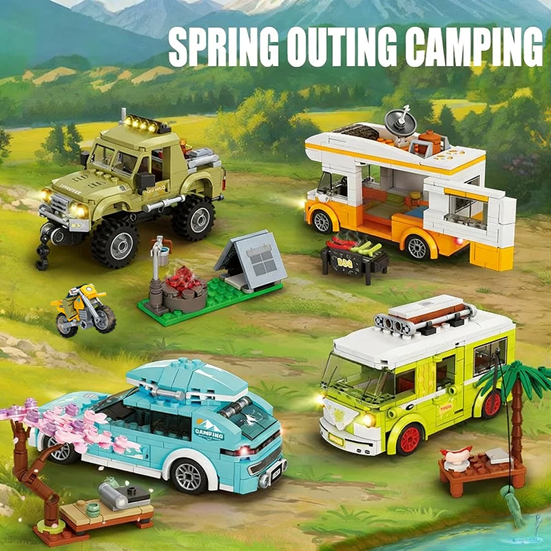 MOC アウトドアシーンアドベンチャーキャンプビルディングブ - Outdoor Adventure Recreation のレビューと価格