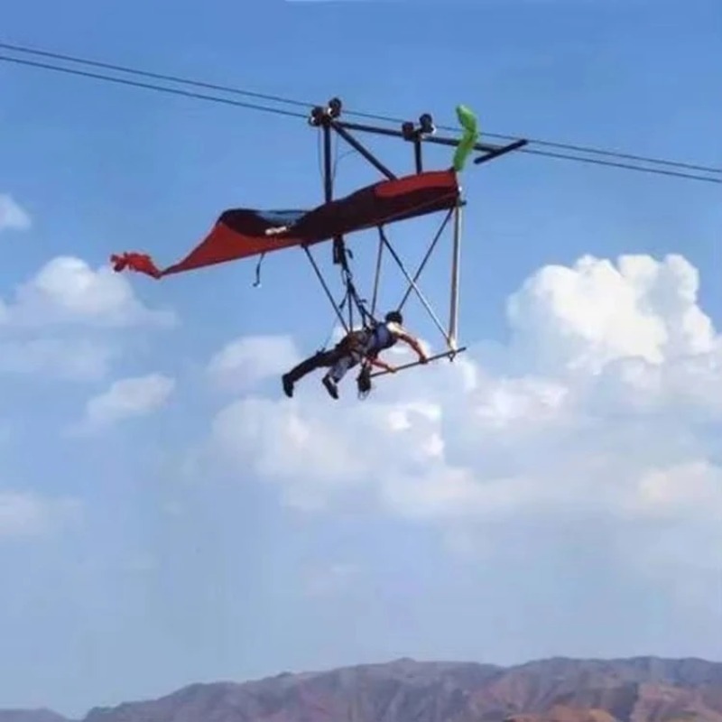 屋外グライディング ジップライン スイング スリリングアドベ - Outdoor Adventure Zipline のレビューと価格