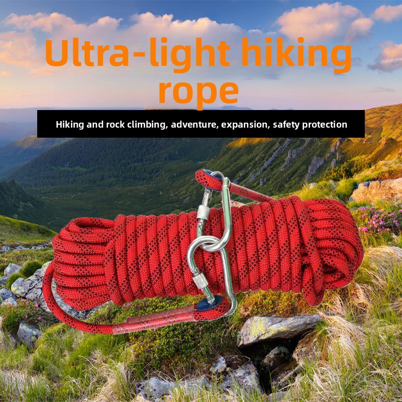10 ミリメートルロッククライミングロープ 10 メートル屋 - Rope Climbing Static のレビューと価格