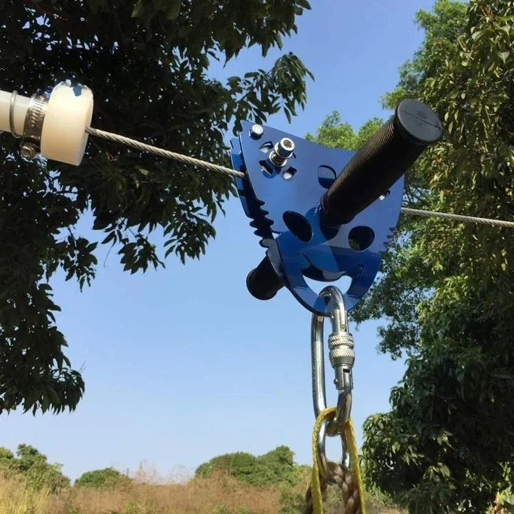 アップグレードされた120フィートジップラインキット、大人と - Outdoor Adventure Zipline のレビューと価格