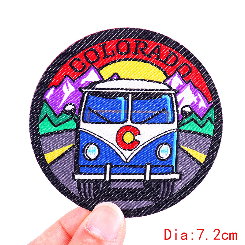 旅行やアウトドア用の衣類パッチ,衣類の縫製パッチ,生地,自然 - Outdoor Adventure And Travel Show のレビューと価格