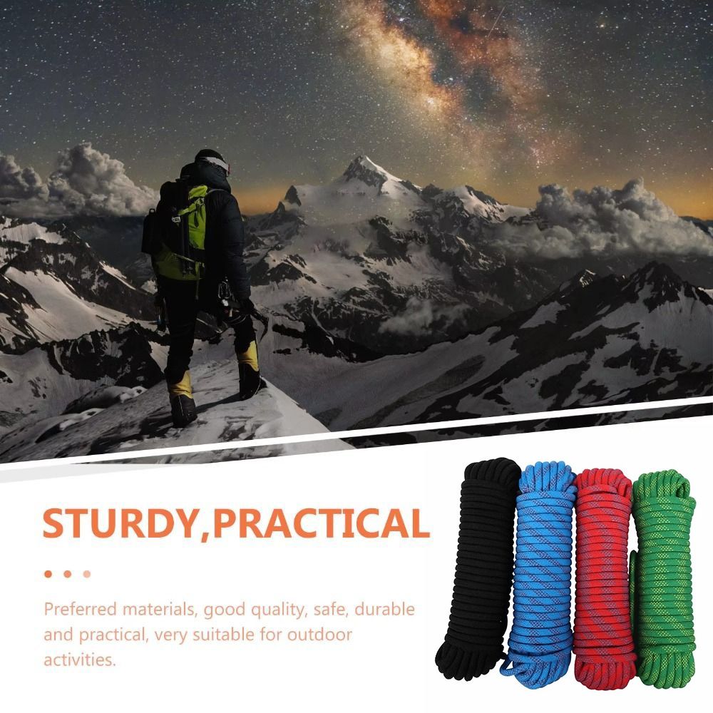 装備用厚さ12mm安全救命ロープ高強度パラコードクライミング - Rope Climbing Static のレビューと価格