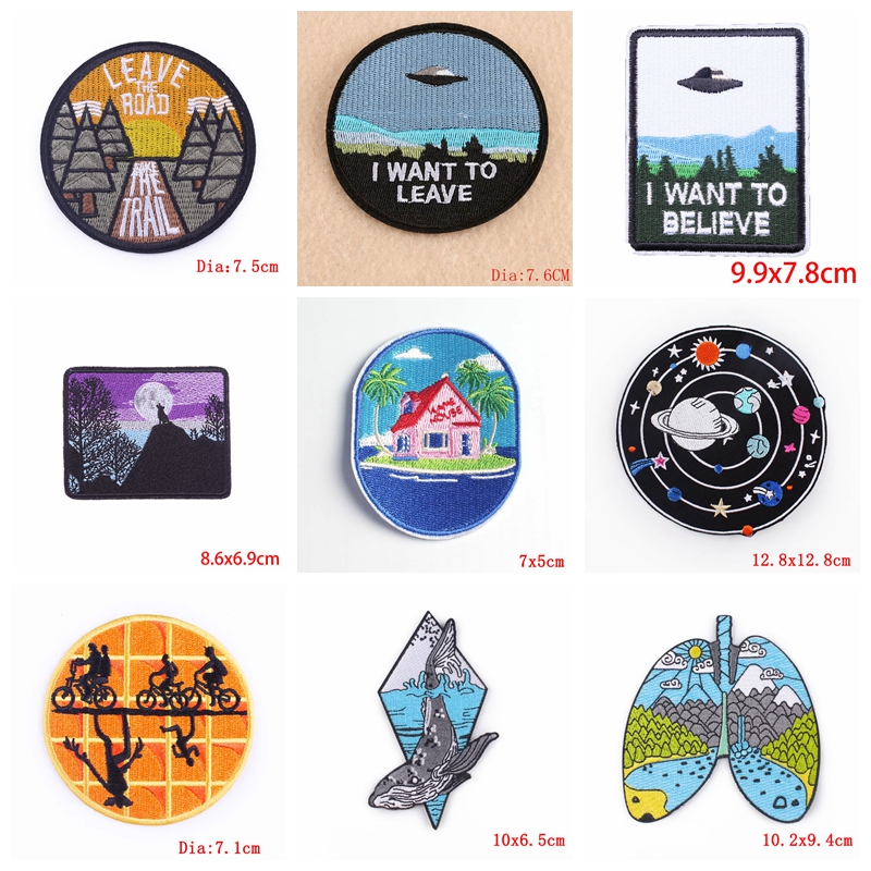 アドベンチャー用の刺embroideredパッチ,レインボー - Outdoor Adventure And Travel Show のレビューと価格
