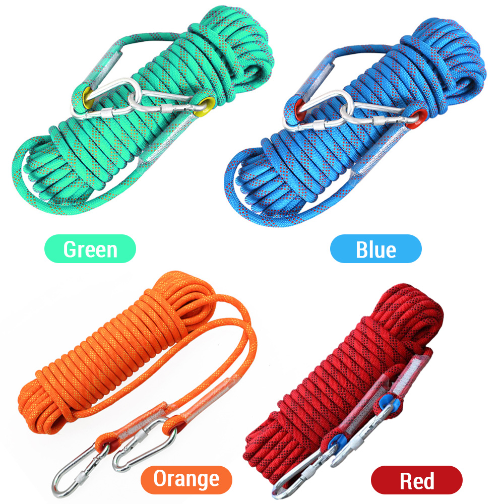 10 ミリメートルクライミングロープ 10 メートル/20  - Rope Climbing Static のレビューと価格