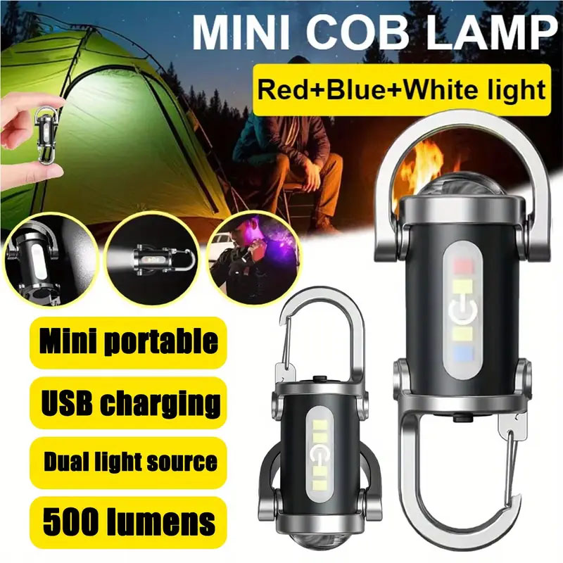 ミニ LED キーホルダーライト多機能ポータブルポケットワー - Outdoor Adventure Activities のレビューと価格