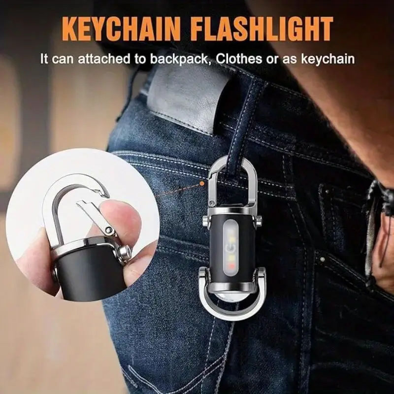 ミニ LED キーホルダーライト多機能ポータブルポケットワー - Outdoor Adventure Activities のレビューと価格