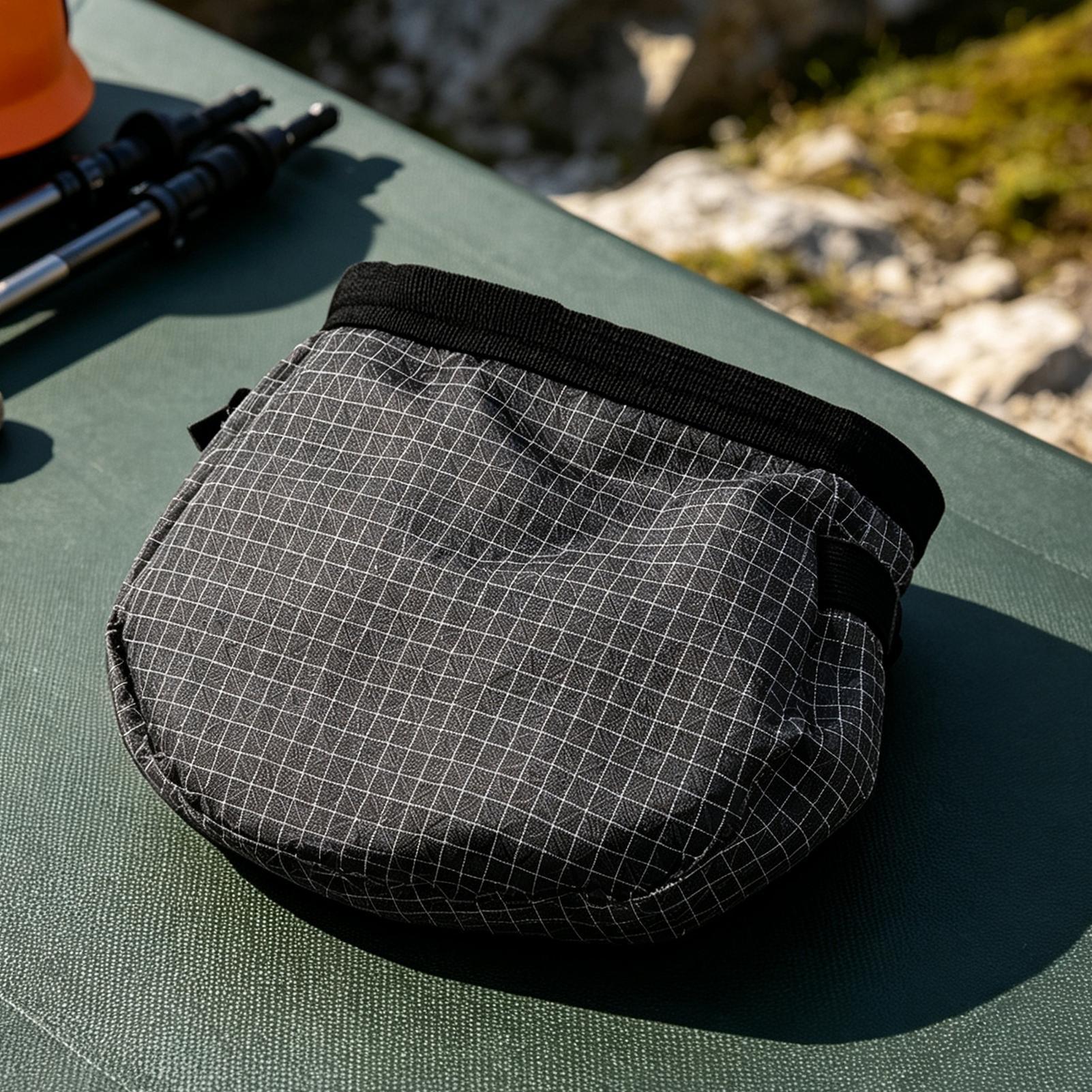 調節可能なベルト付きロッククライミングチョークバッグ 防水軽 - Chalk Bag Bouldering のレビューと価格