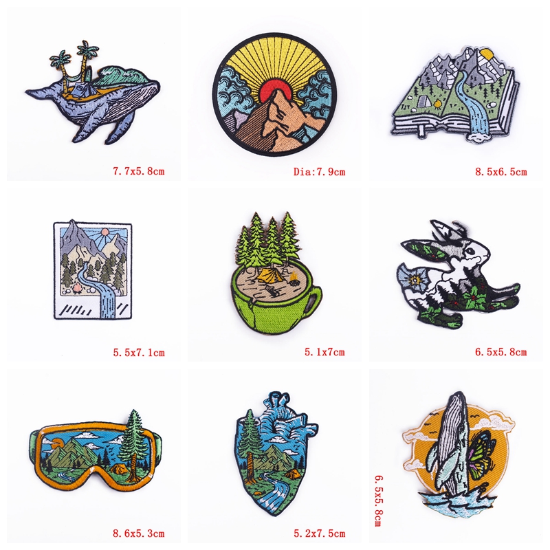 刺embroideredパッチ,アドベンチャーステッカー,衣 - Outdoor Adventure And Travel Show のレビューと価格