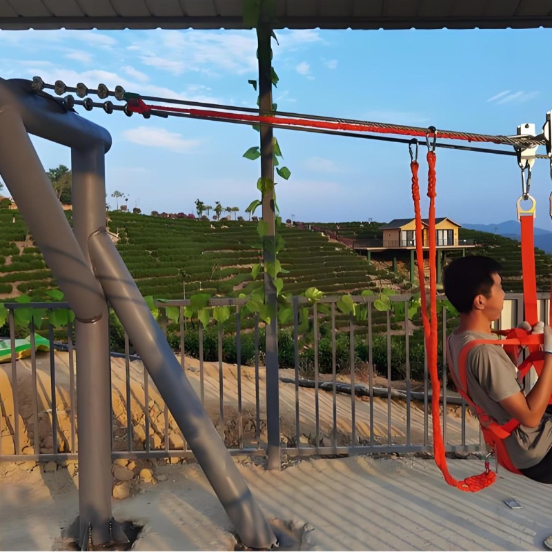 高所ジップライン設備　屋外ジップライン　スポーツ用品　アウト - Outdoor Adventure Zipline のレビューと価格